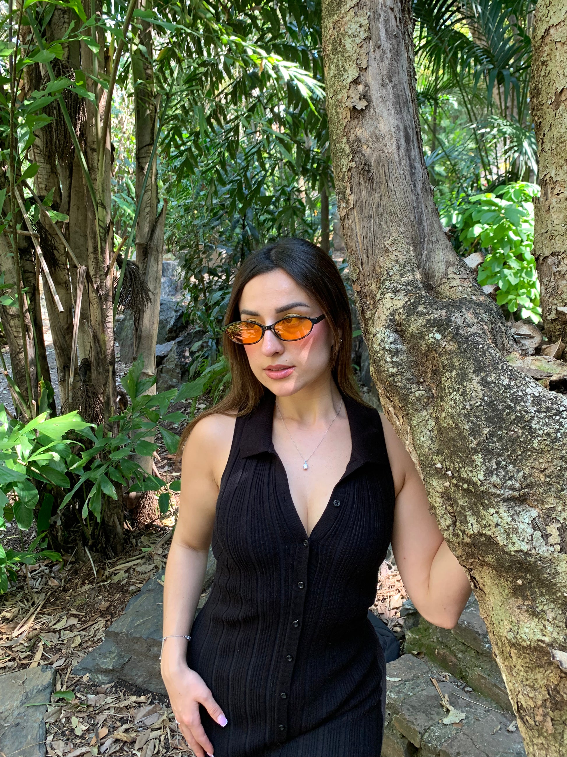 SOLAR FLARE - CAT EYE BLACK & YELLOW - STRAYA cat eye