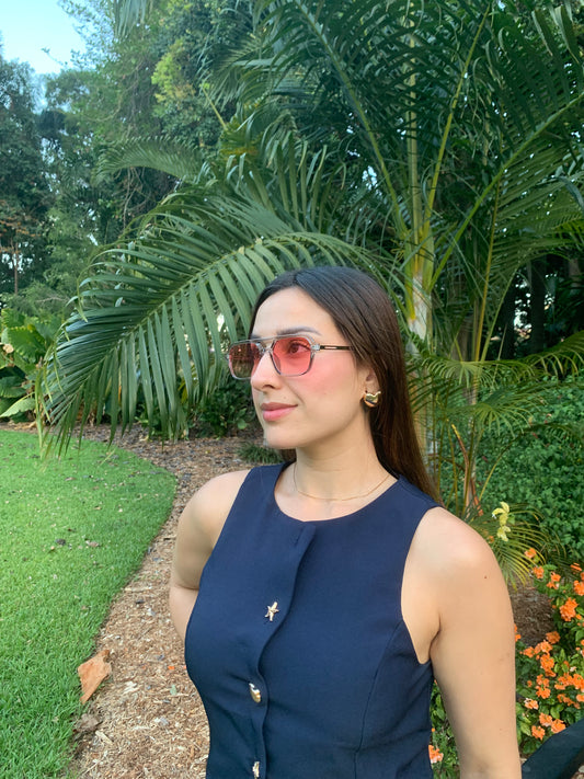 LADY CHESS - PINK - STRAYA Square