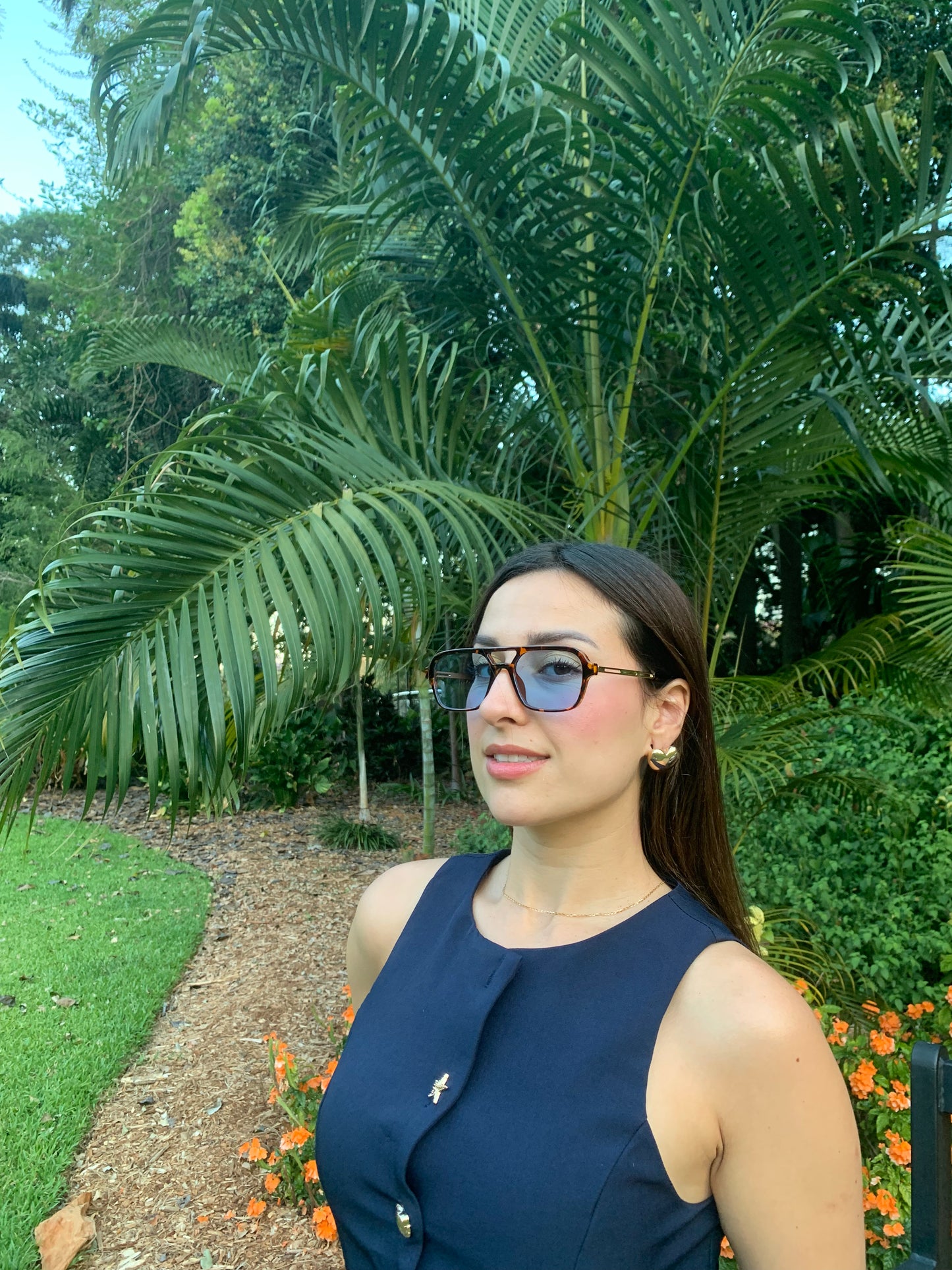 TORTOISE - SQUARE BLUE LEOPARD - STRAYA square