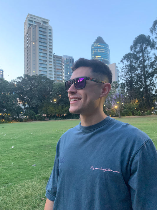 COSMIC REEF - WAYFARER PURPLE - STRAYA wayfarer